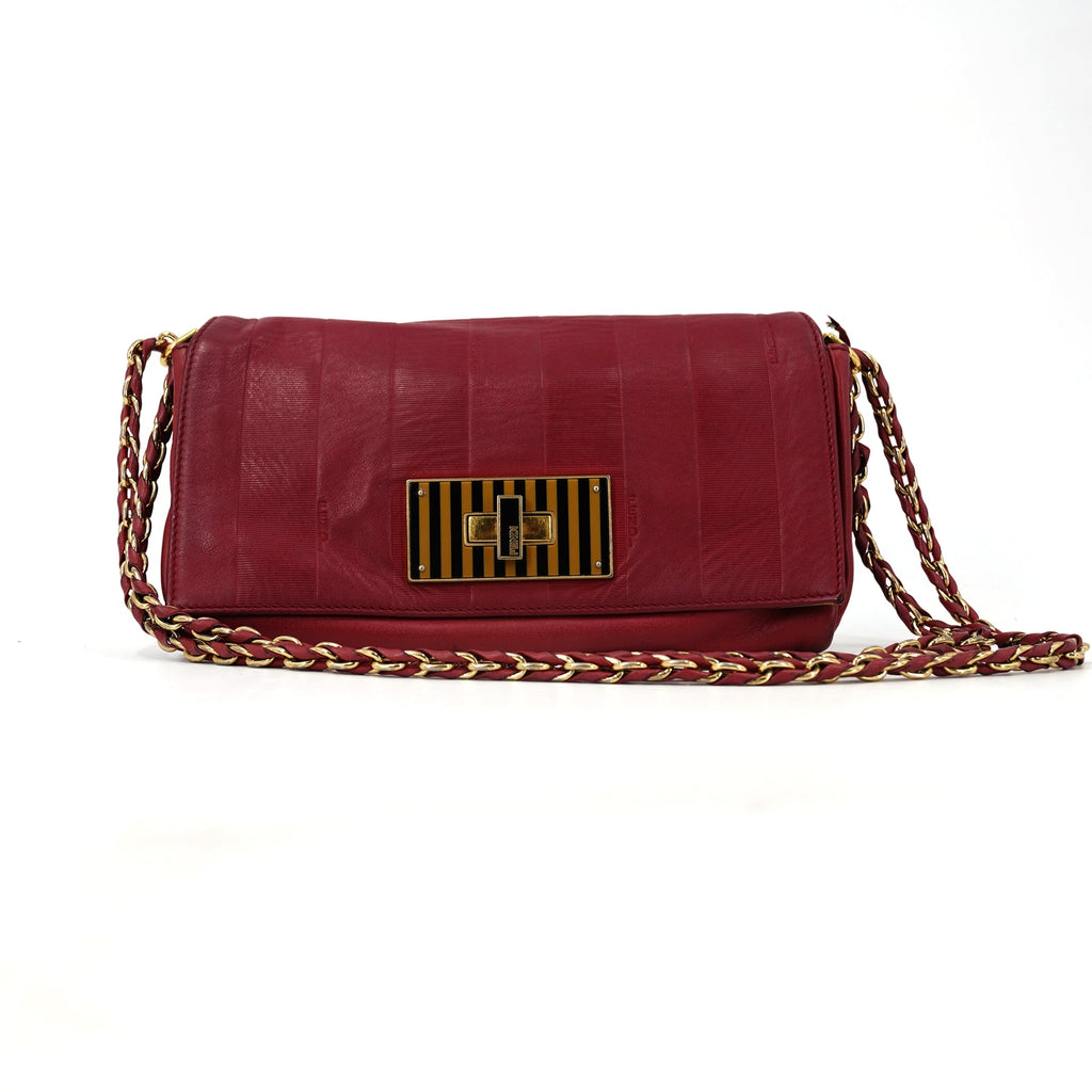 Fendi Leather Clia Crossbody Bag - '10s