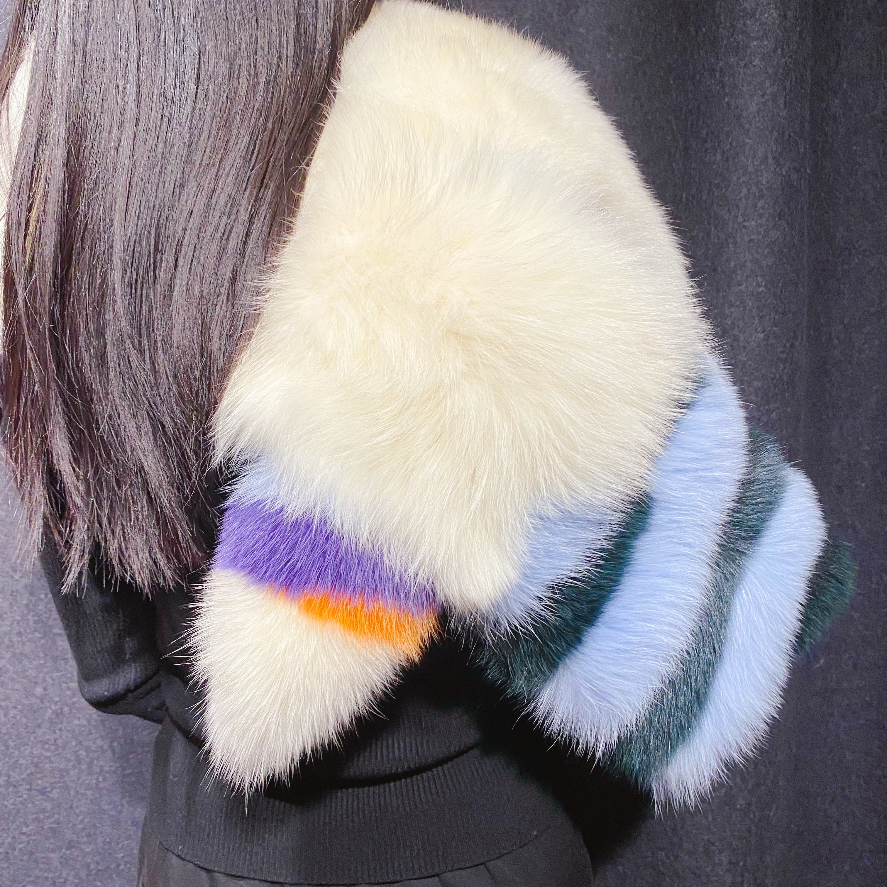 Fendi fox fur scarf