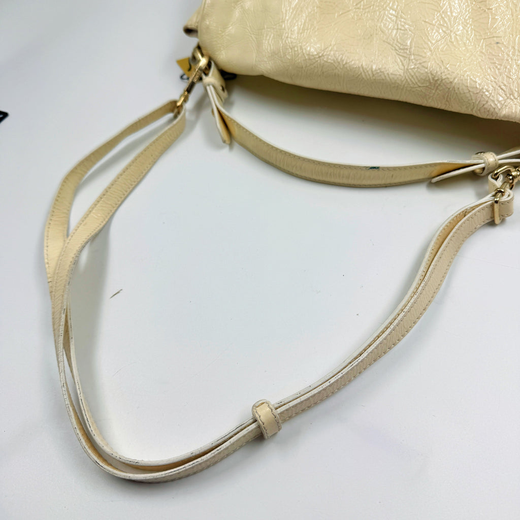 Fendi Baguette Patent Lather Shoulder Bag TWS