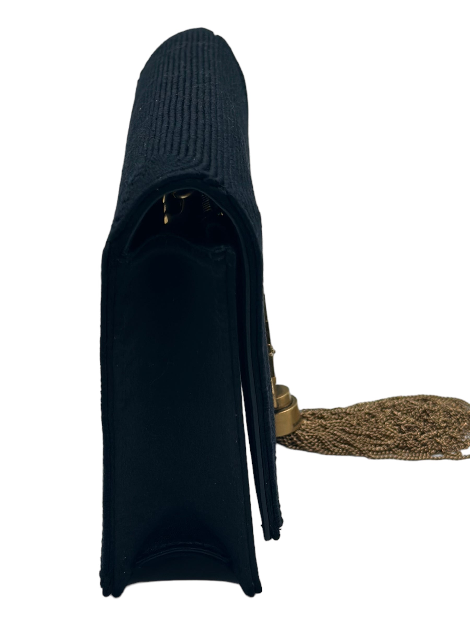 SAINT LAURENT - Kate Chain Bag in Nero