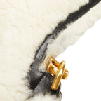 Fendi Baguette Large Shearling Leather