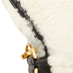 Fendi Baguette Large Shearling Leather