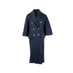 Gucci size 38 wool cape navy