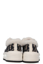 CHRISTIAN DIOR WalknDior Shearling Platform Sneaker Oblique