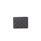 Louis Vuitton Damier Graphite Portefeuille Slender Canvas Short Wallet N63261 in New Condition