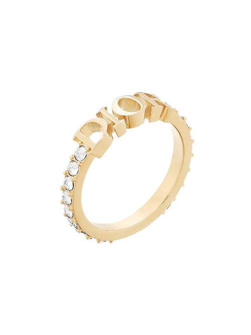 Diorevolution Crystals Ring Gold Dior
