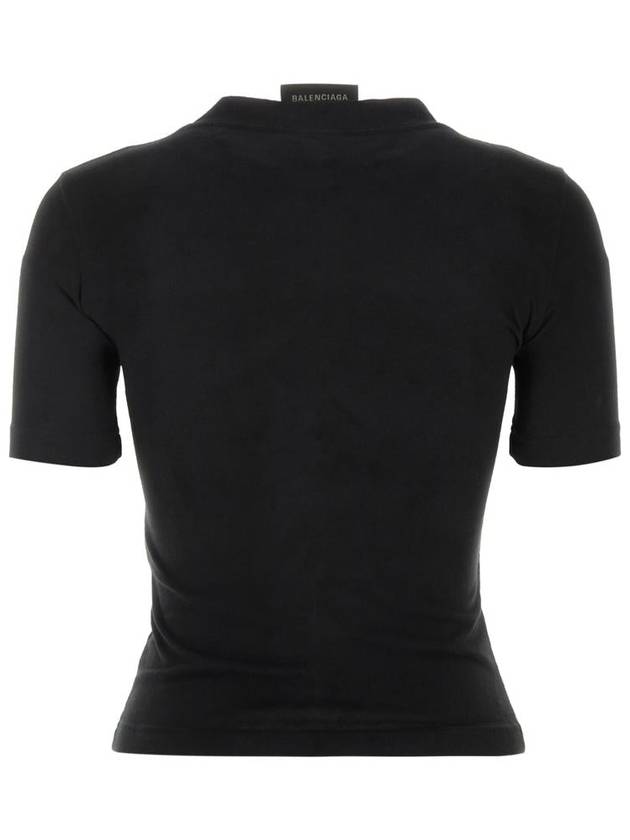 Balenciaga polaroid print stretch design t-shirt 745019TOVC7