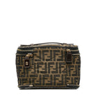 Fendi Brown Zucca Vanity Handbag