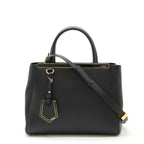 Fendi 2Jours  Leather Handbag Shoulder Bag Tote Bag ()