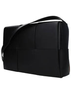 Bottega Veneta Large Intrecciato Cross Bag Black