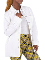 Burberry EKD logo embroidered denim shirt jacket 8073161
