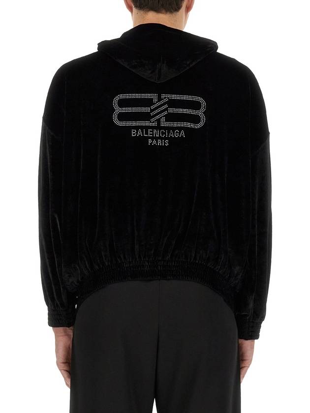 Balenciaga 23 fw velvet sweatshirt 751014TOVO31000 B0040440930