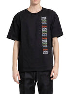 Multi Logo Short Sleeve T-Shirt Black Dior