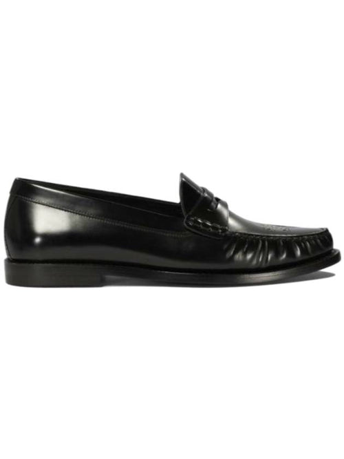 CELINE Vivienne Polished Bull Loafers Black
