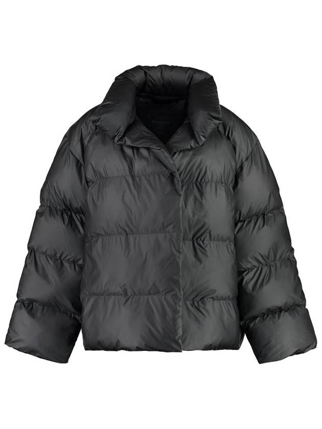 Balenciaga Back Logo Wrap Padding Black