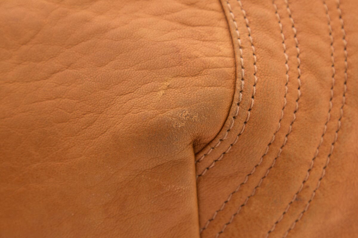 Fendi Mini Spy Cognac Leather Handbag