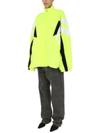 Balenciaga B logo track jacket yellow