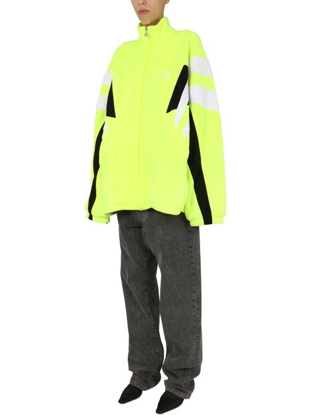 Balenciaga B logo track jacket yellow