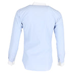 Dior Button Down L:ong-Sleeved Shirt in Light Blue Cotton