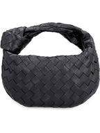 Bottega Veneta Jodie Intrecciato Small Tote Bag Black