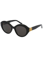Balenciaga round frame logo sunglasses
