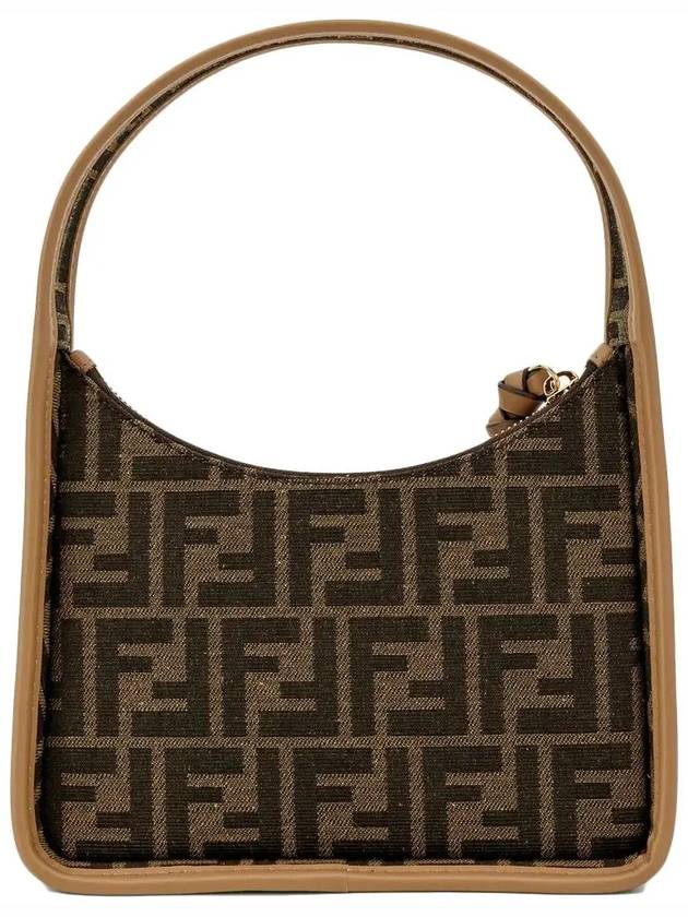Fendi Pendesense FF Fabric Mini Shoulder Bag Brown