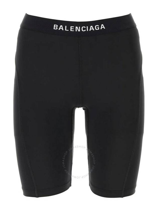 Balenciaga Athletic Cycling Shorts Black