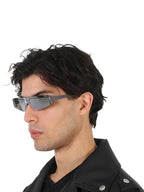 Balenciaga Eyewear Ski Rectangular Frame Sunglasses