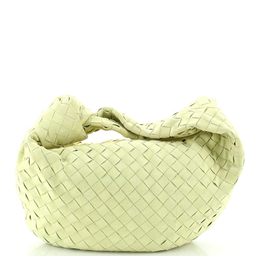 Bottega Veneta Jodie Hobo Intrecciato Suede Teen