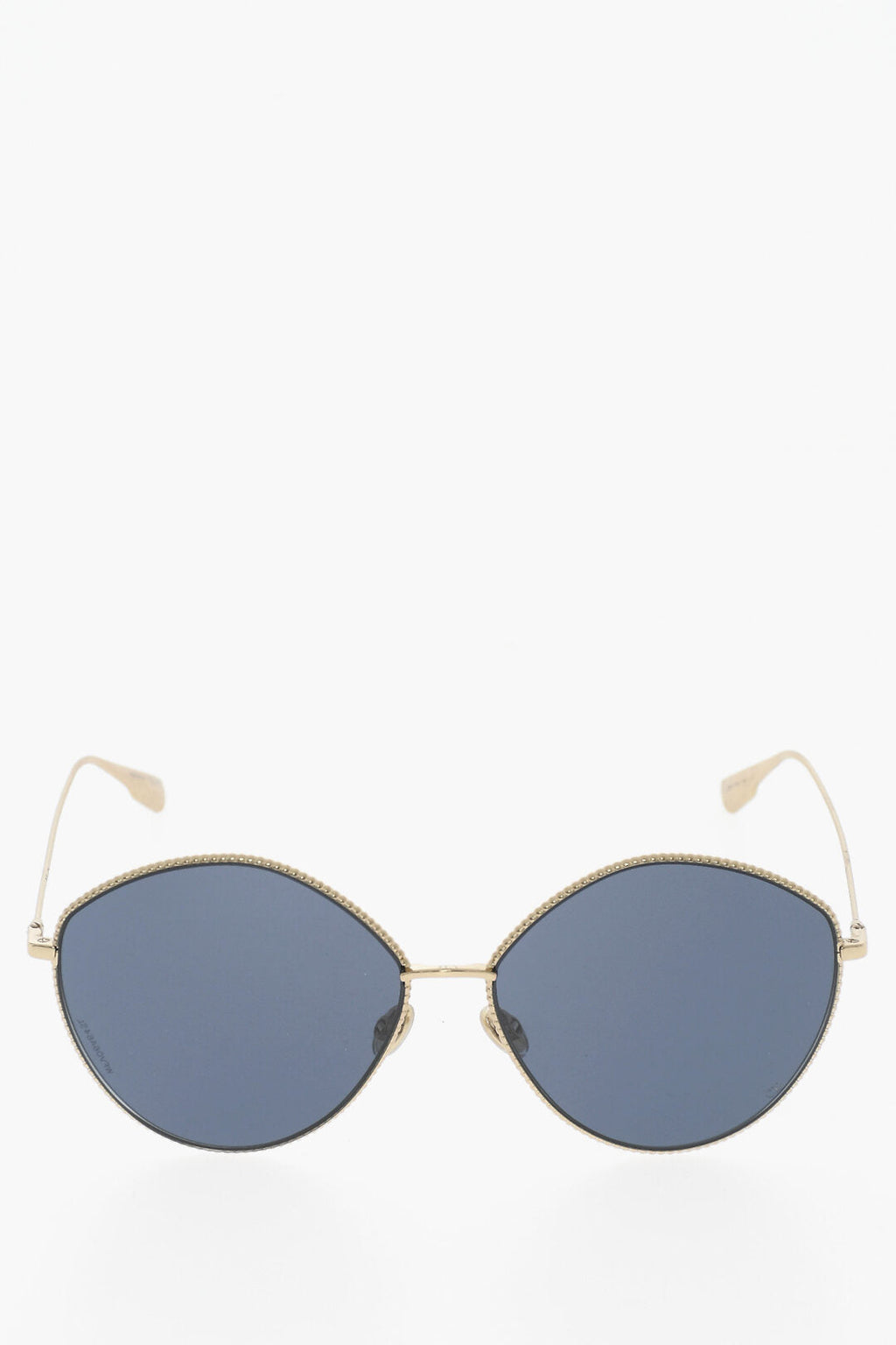 Dior Oval-Frame Sunglasses With Silver-Tone Frame