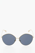 Dior Oval-Frame Sunglasses With Silver-Tone Frame