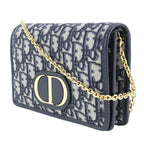 Dior 30 Montaigne  Canvas Shoulder Bag (Pre-Owned)