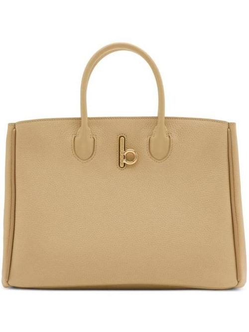 Burberry Rocking Horse Small Tote Bag Sand