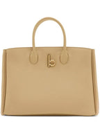 Burberry Rocking Horse Small Tote Bag Sand