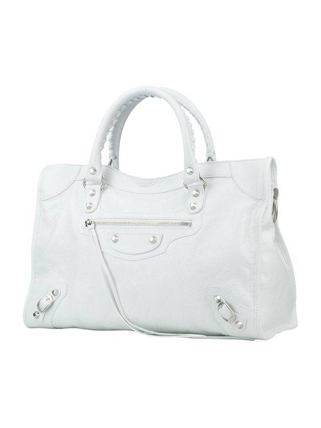 Balenciaga Le City Medium Bag White