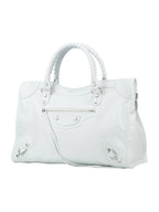 Balenciaga Le City Medium Bag White