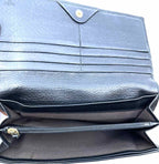 FENDI Black Canvas Wallet