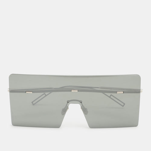 Dior Silver/black Mirrored 0100T Hardior Square Shield Sunglasses