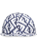 Fendi FF Logo Print Silk Ball Cap