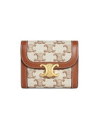 CELINE Triope Small Half Wallet 10D782FCW01BC