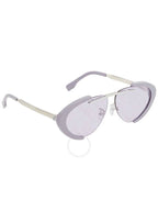 Fendi Fendi Bordeaux Mirror Oval Men's Sunglasses FE40042U 81U 59