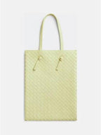 Bottega Veneta Tie Tote Bag Lemon