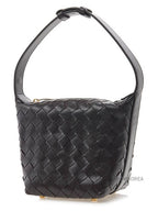 Bottega Veneta Candy Wallace Intrecciato Tote Bag Brown
