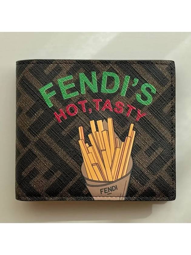 Fendi FF Half Wallet Brown
