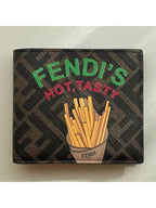 Fendi FF Half Wallet Brown