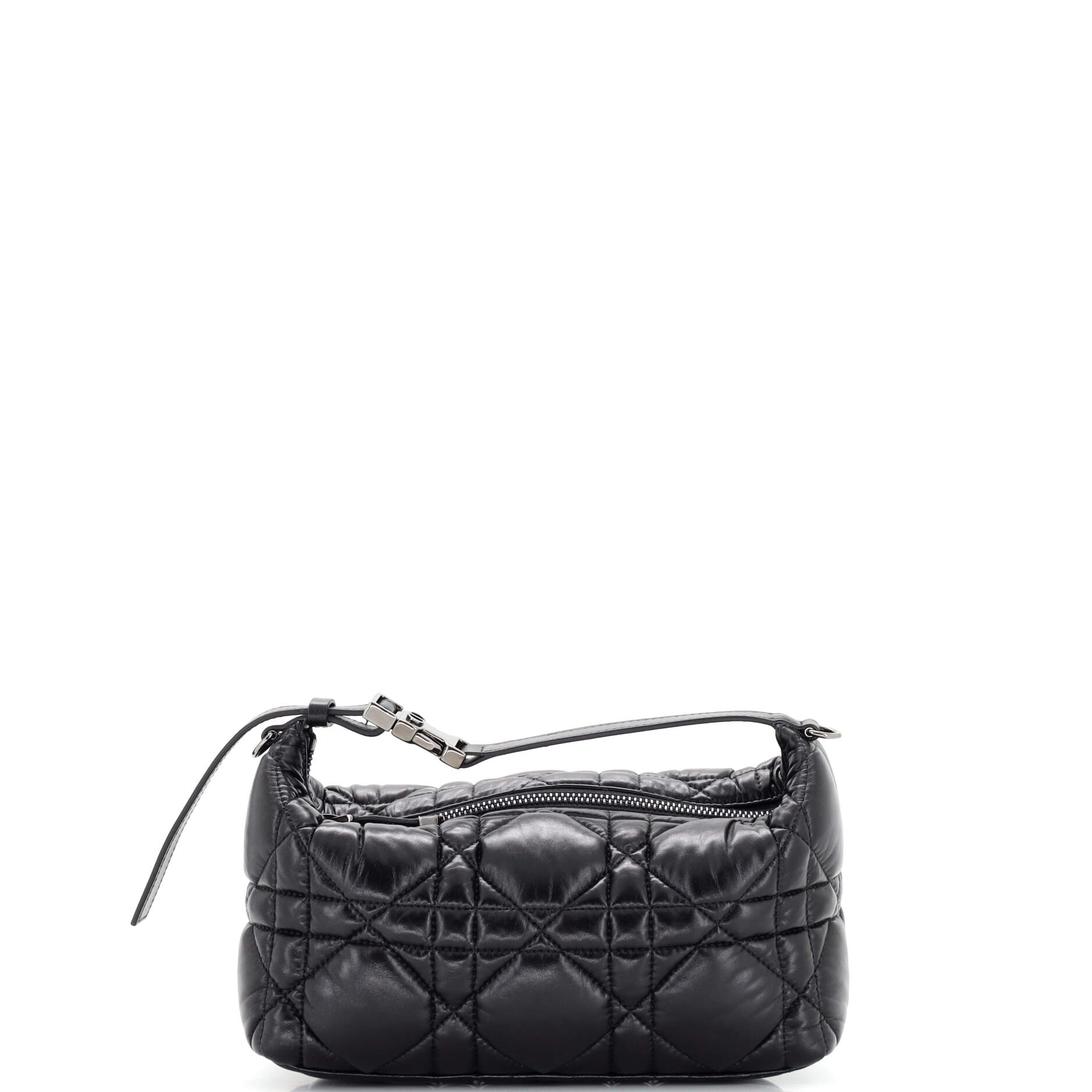 Dior DiorTravel Nomad Pouch Macrocannage Quilt Calfskin Medium