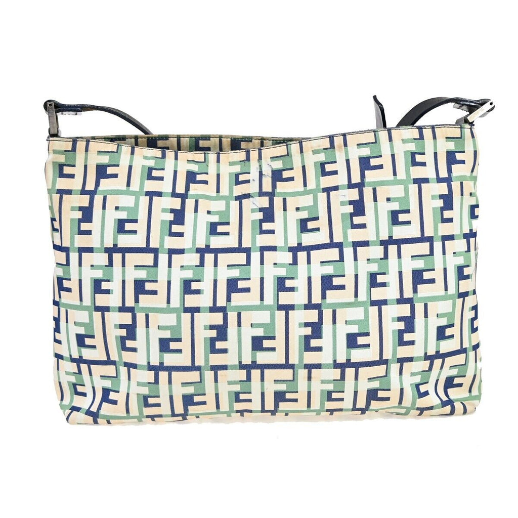 Fendi Zucca  Canvas Shoulder Bag ()
