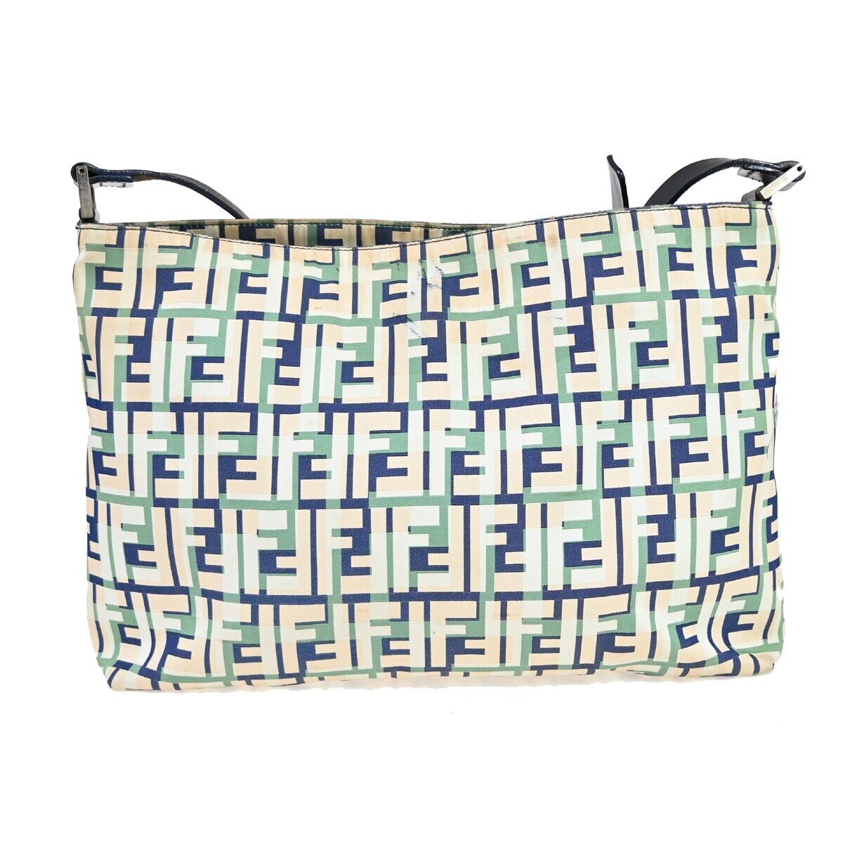 Fendi Zucca  Canvas Shoulder Bag ()