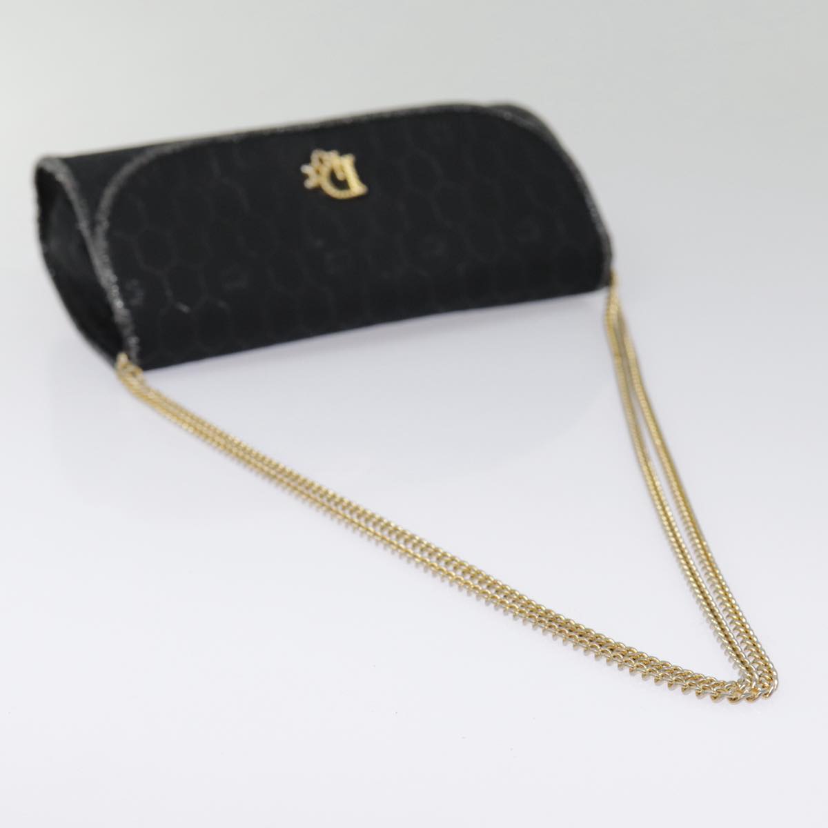 Dior Honeycomb  Canvas Shoulder Bag (Pre-Owned)