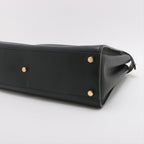 Fendi Peekaboo  Leather Handbag Tote Bag ()